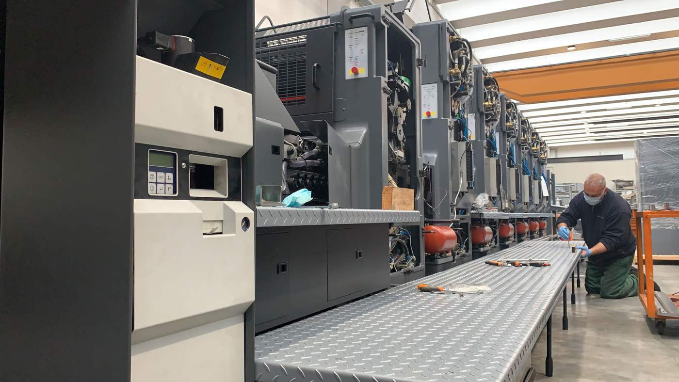 Printing and Packaging machines since 1953 : Heidelber and Bobst