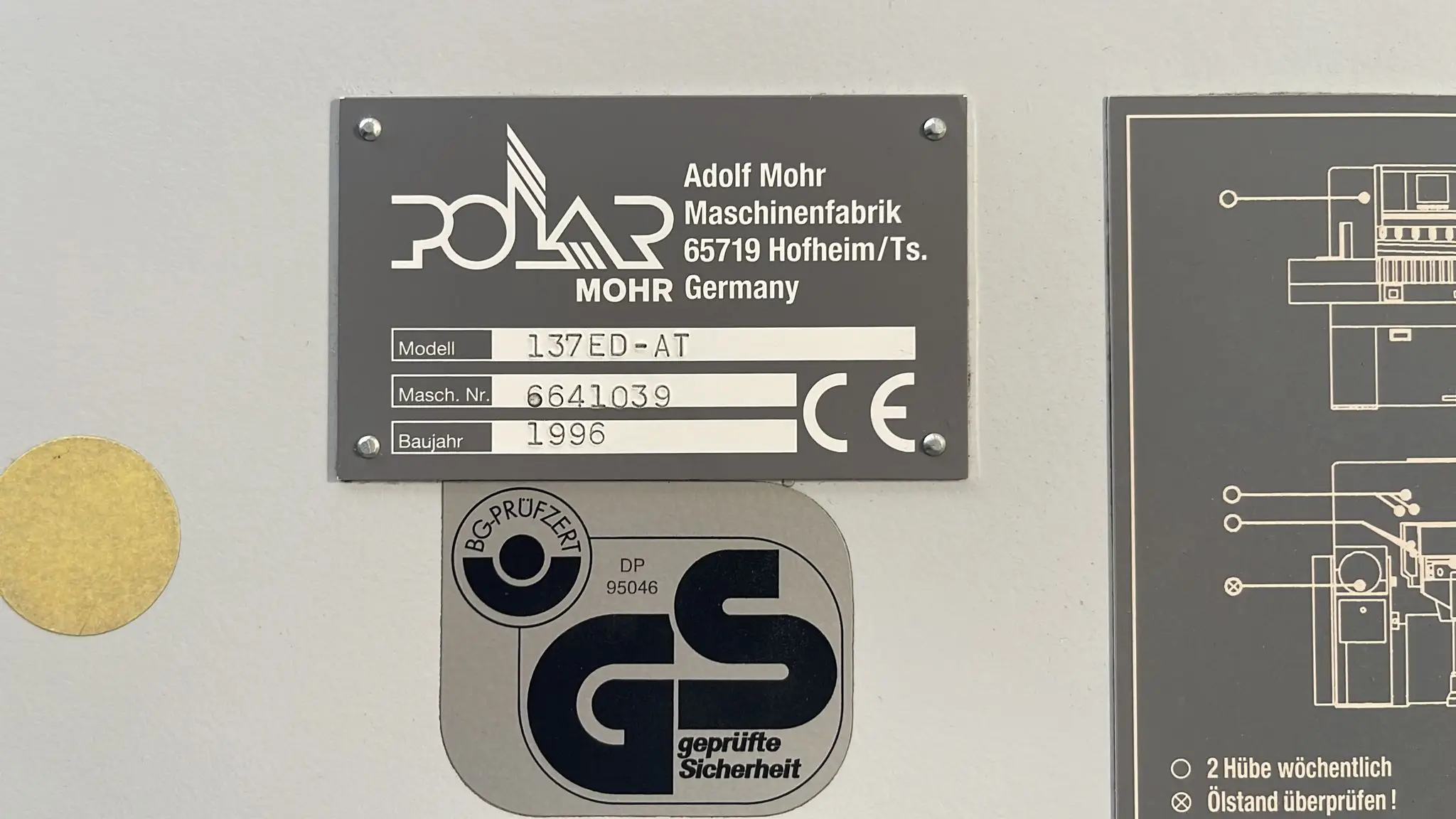 Polar 137 ED AUTOTRIM 1996 ref.22036200