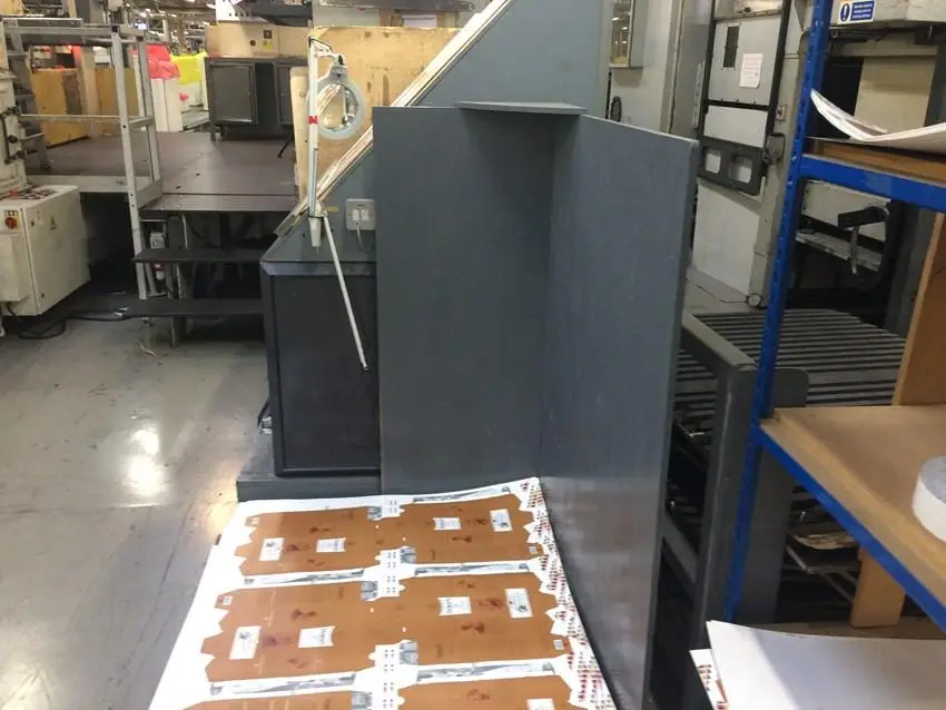 Bobst SP 126 BMA 1990 ref.20035877