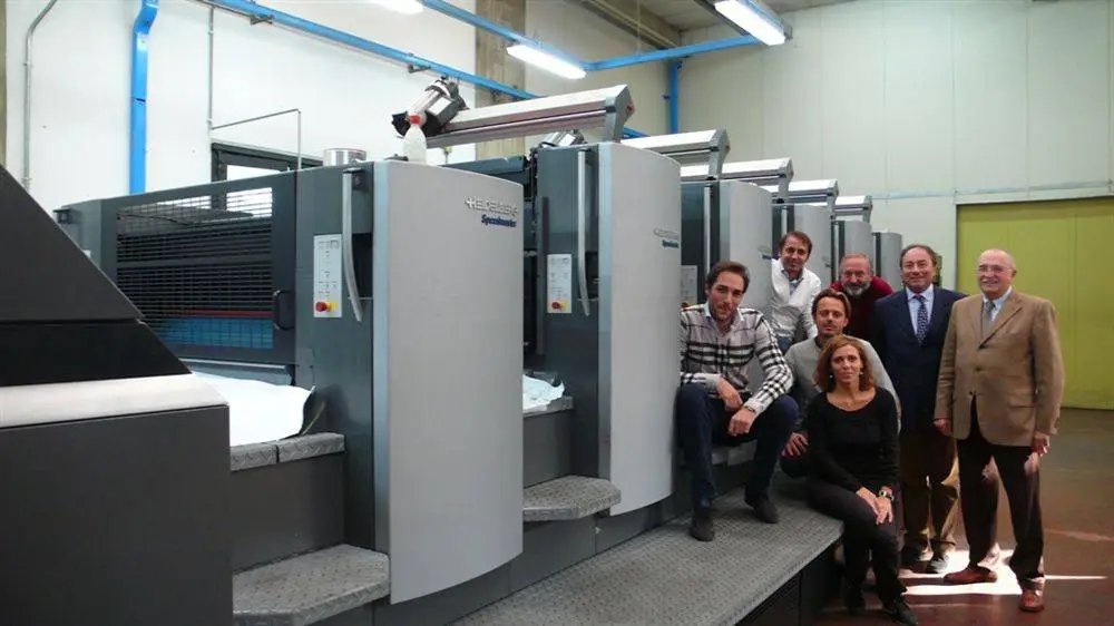 BRIGHI &amp; VENTURI ad alta qualita'&nbsp; con una Heidelberg CD102-5+LX CAMPORESE