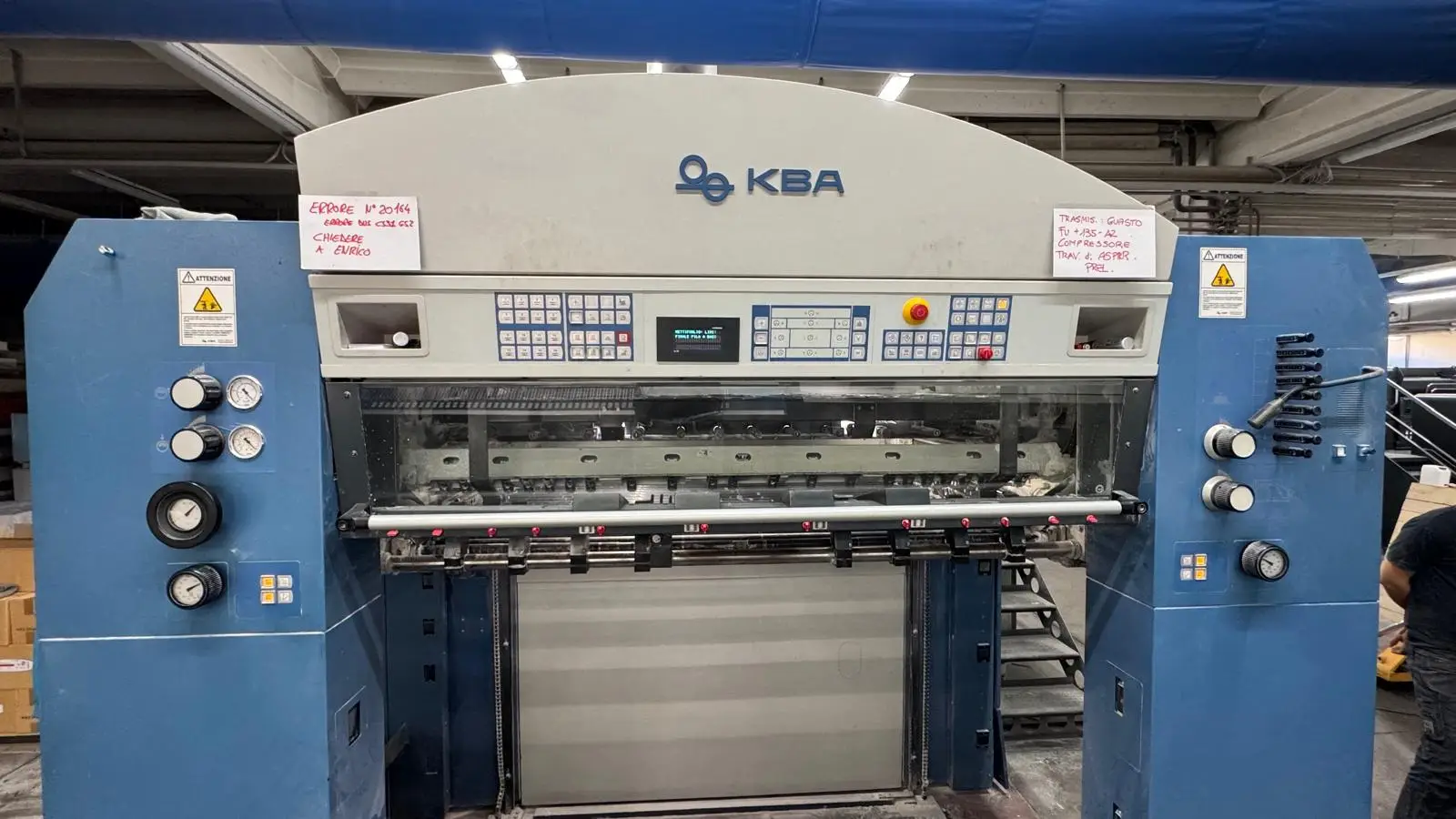 KBA RAPIDA 162A-5 CX 1.5 mm 2004 ref.25036593