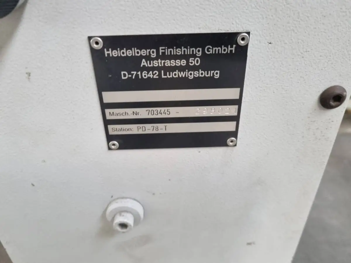 Stahl TD78  6/4/2-PD-T 2003 ref.22036137