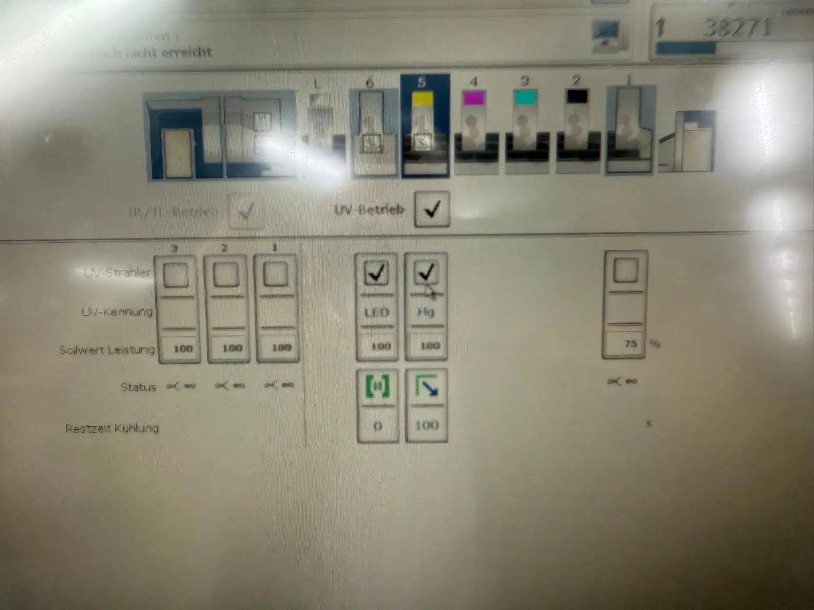 KBA RAPIDA 106-6  HS SIS SPC + L ALV3 FAPC Hyb. 2014 ref.25036582