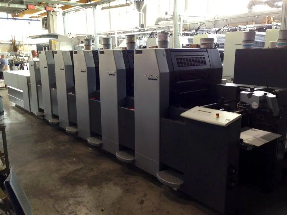 Heidelberg CD102-6LX &amp; SM52-5P2LX from Camporese to Omnia Printer of Milano