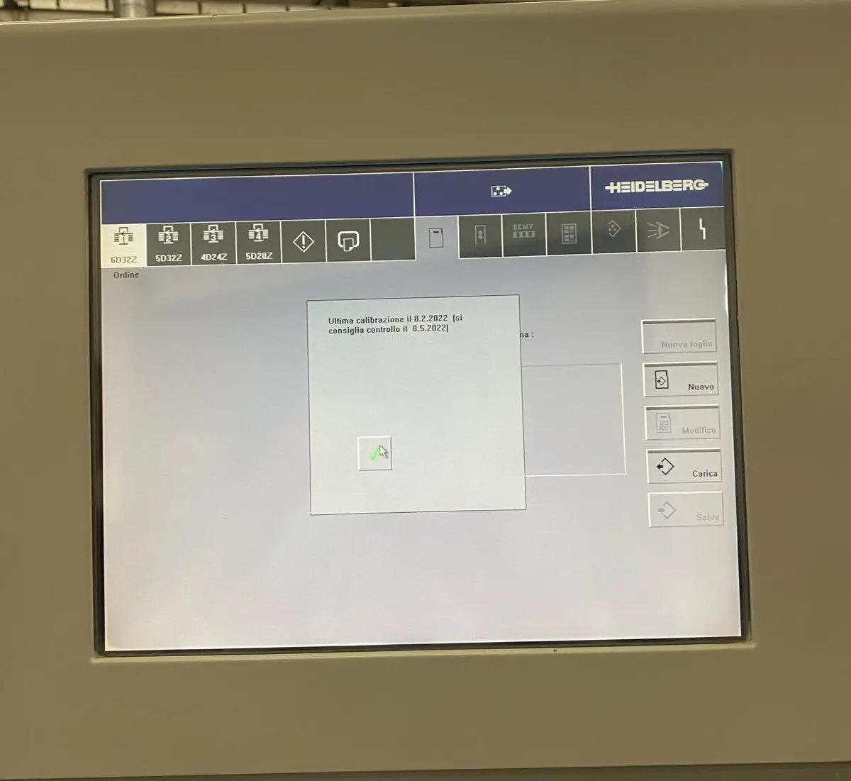 Heidelberg IMAGE CONTROL 2008 ref.25036588