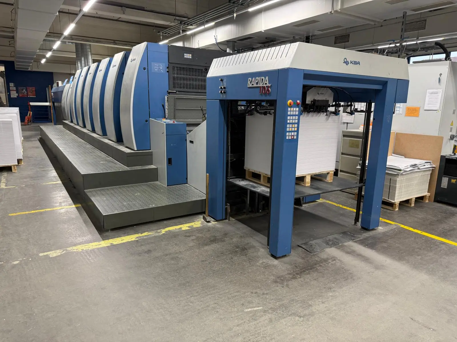 KBA RAPIDA 106-6  HS SIS SPC + L ALV3 FAPC Hyb. 2014 ref.25036582