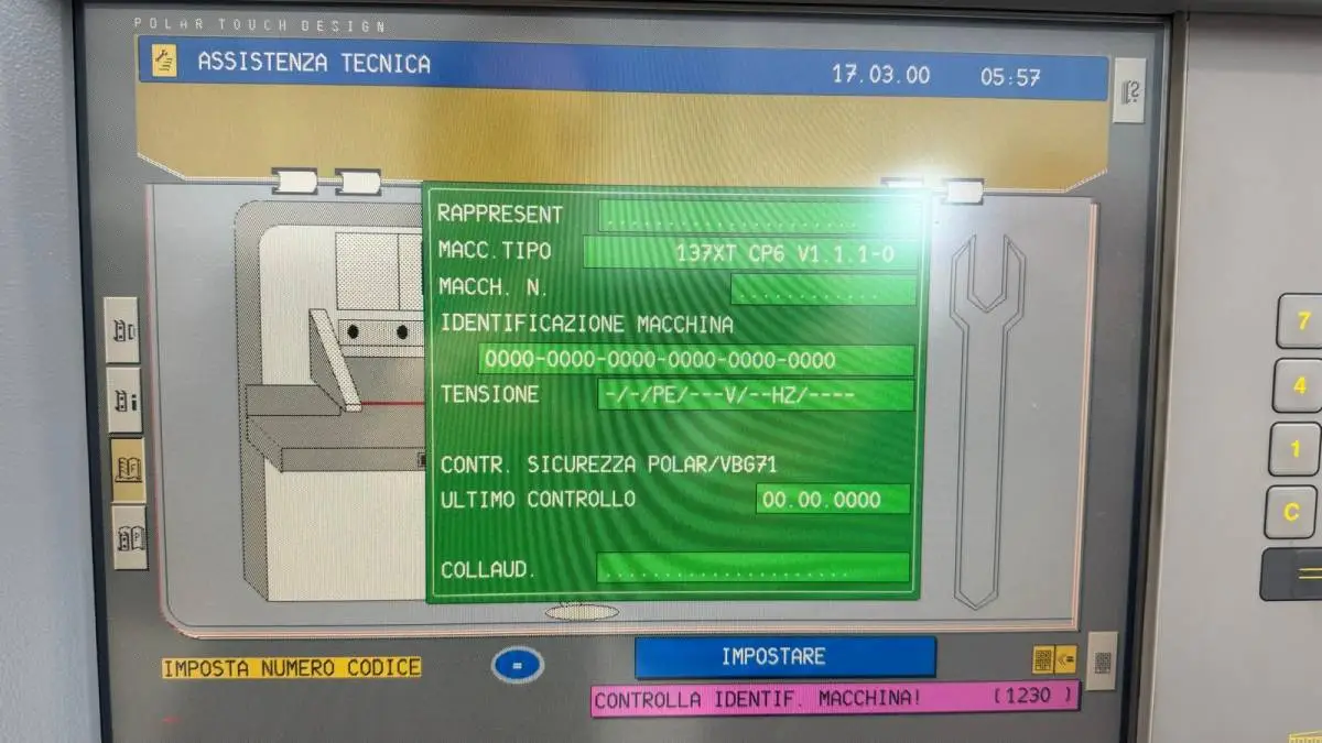 Polar 137 XT  - AT 2004 ref.23036357