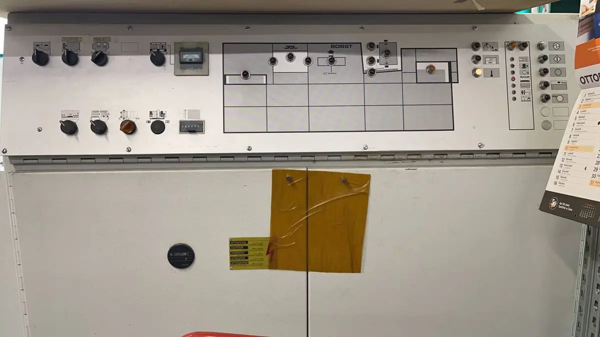 Bobst SP 126 BMA 1992 ref.22036167