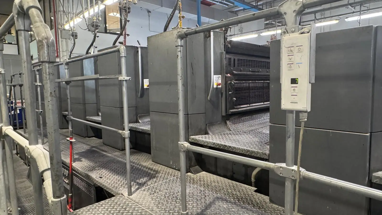 Heidelberg SM102-4 P3 + LX2 2007 ref.26036713
