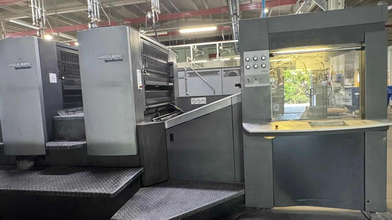 Heidelberg SM102-4 P3 + LX2 2007 ref.26036713
