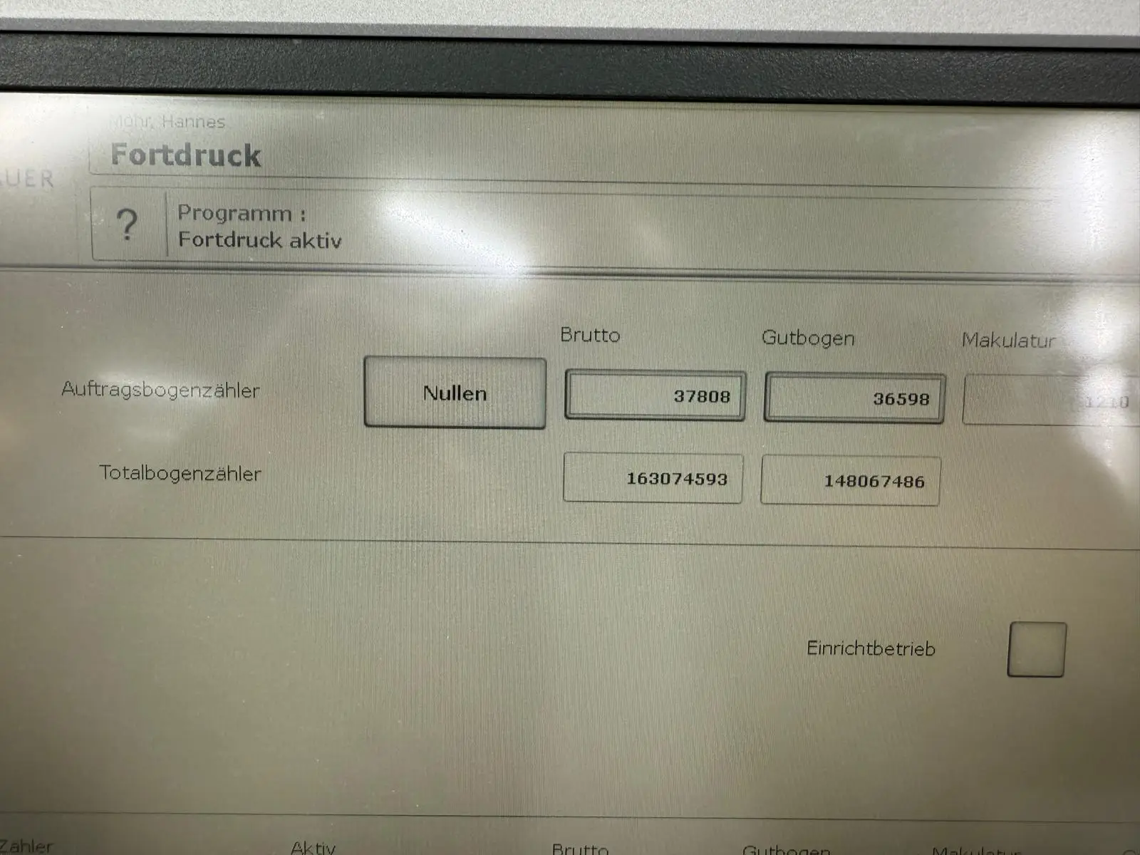 KBA RAPIDA 106-6  HS SIS SPC + L ALV3 FAPC Hyb. 2014 ref.25036582