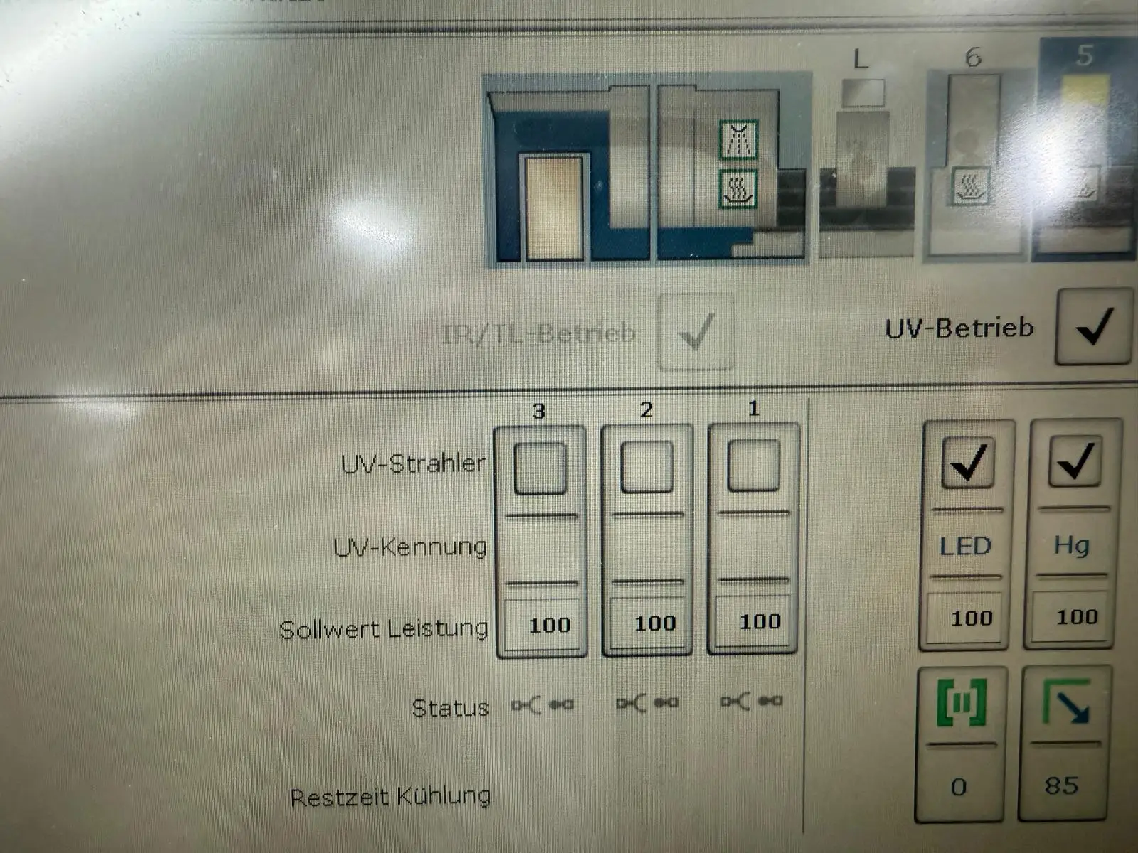 KBA RAPIDA 106-6  HS SIS SPC + L ALV3 FAPC Hyb. 2014 ref.25036582