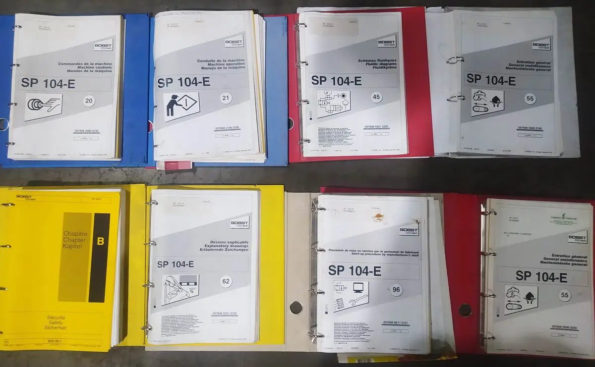 Bobst SP 104 E 1998 ref.23036313