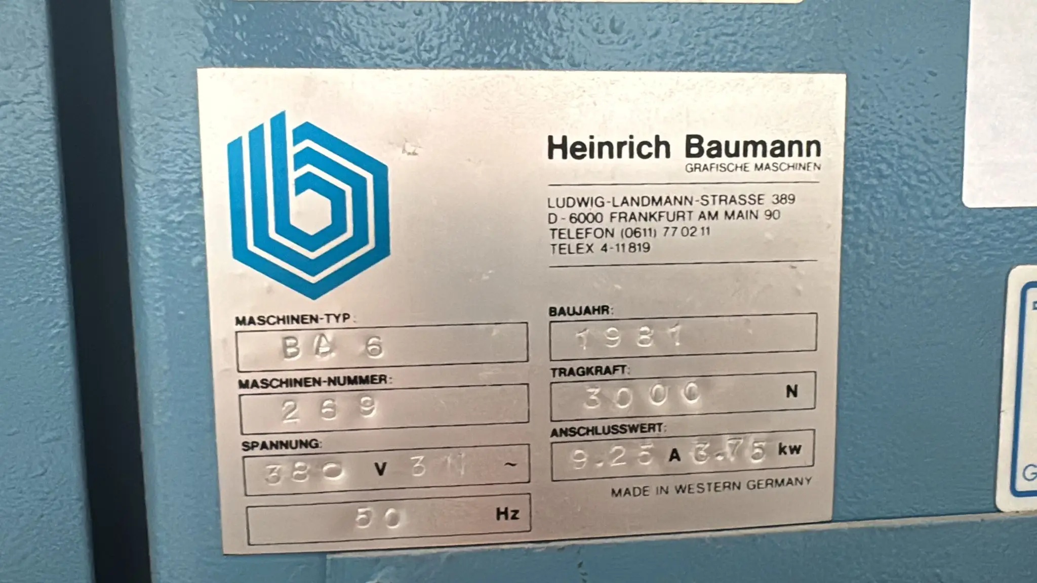 Wohlenberg 155 Complete Line  ref.26036683
