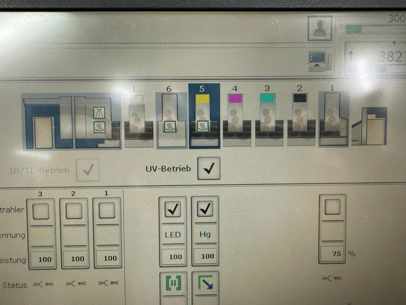 KBA RAPIDA 106-6  HS SIS SPC + L ALV3 FAPC Hyb. 2014 ref.25036582