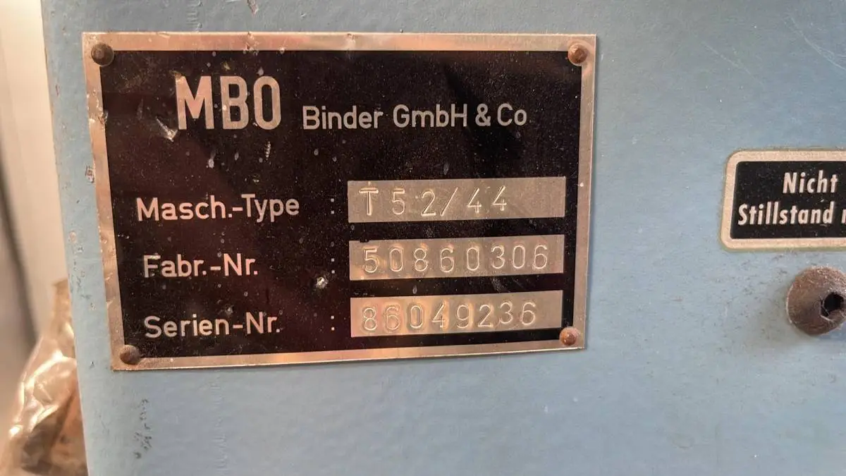 Mbo T52  ref.23036343