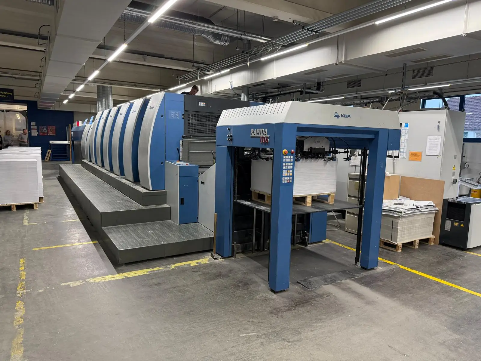 KBA RAPIDA 106-6  HS SIS SPC + L ALV3 FAPC Hyb. 2014 ref.25036582