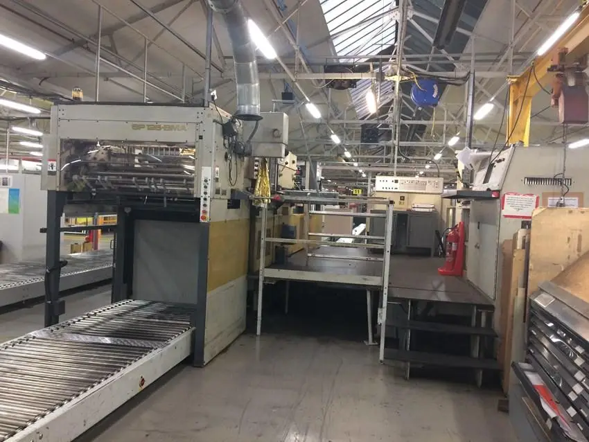 Bobst SP 126 BMA 1990 ref.20035877